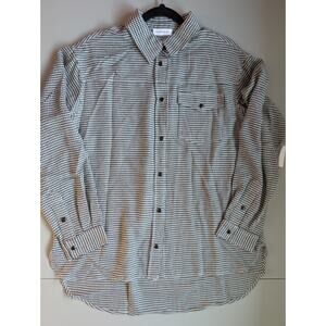 NWOT Anine Bing Women's Oversize Houndstooth Button Down Shirt Sz S #2E435